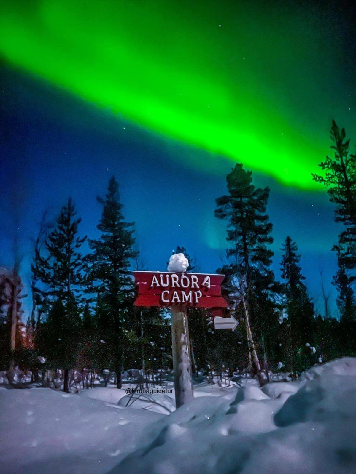 Kurravaara オーロラ キャンプ クラヴァーラヴィラ エクステリア 写真
