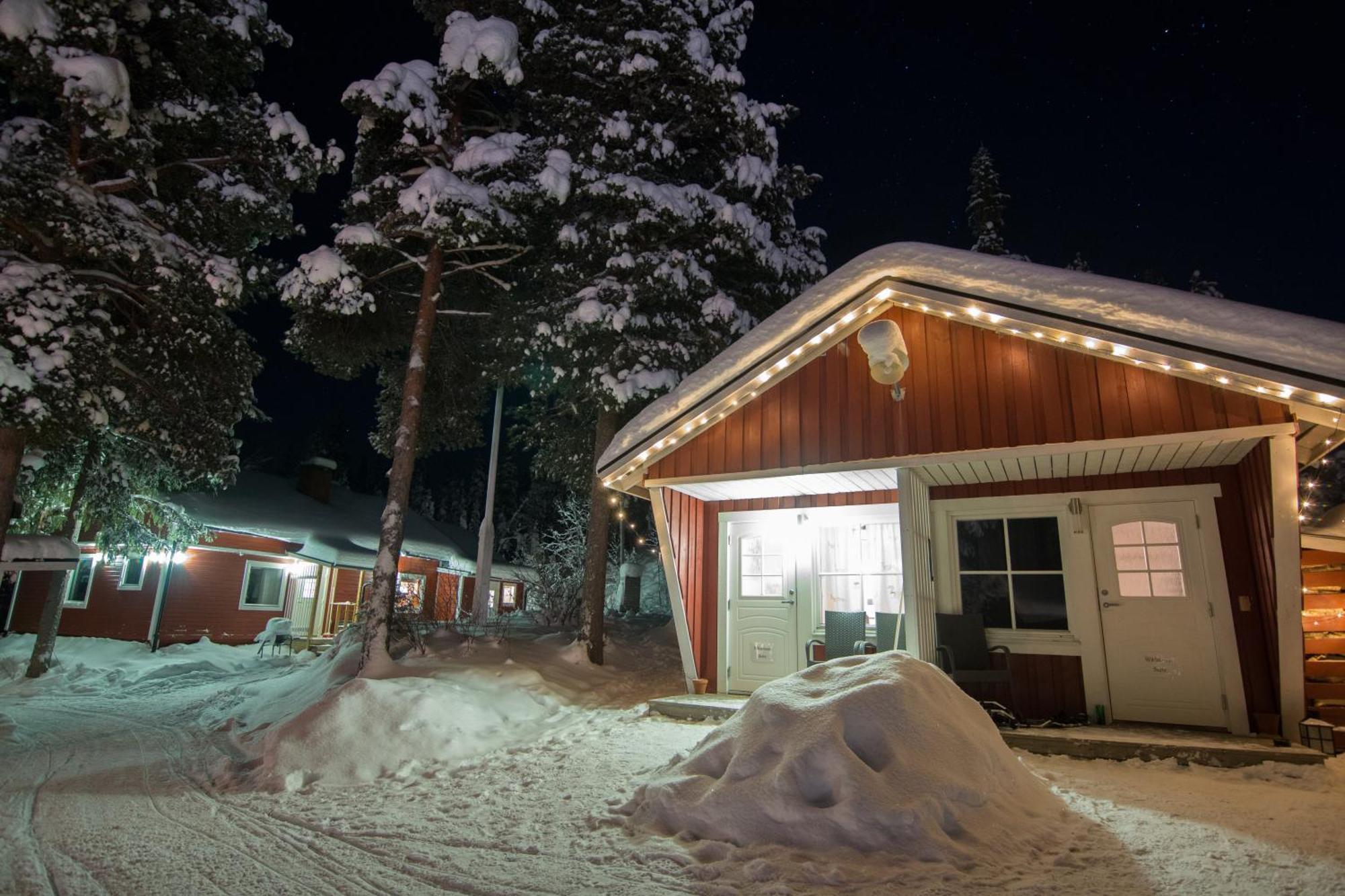 Kurravaara オーロラ キャンプ クラヴァーラヴィラ 部屋 写真