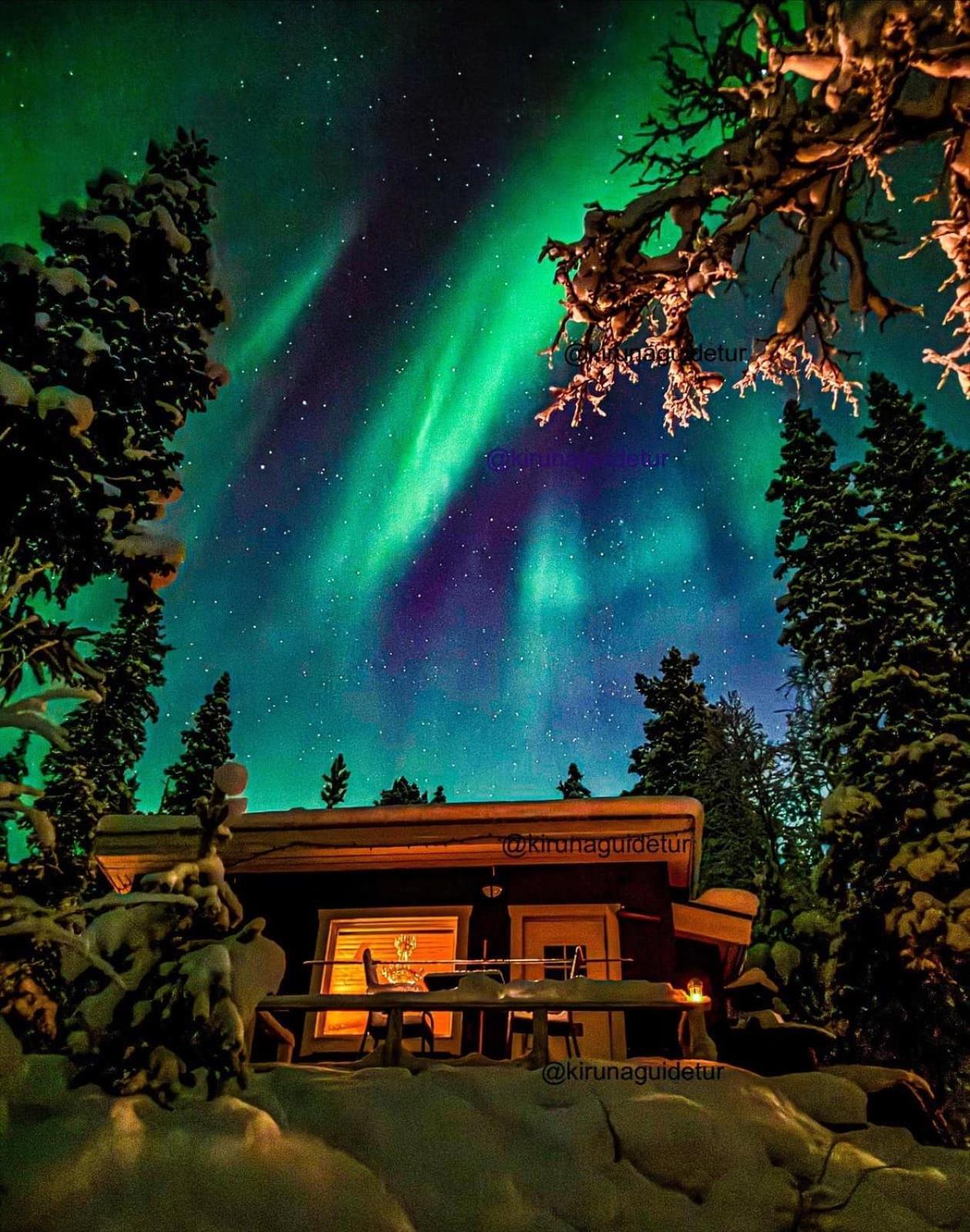 Kurravaara オーロラ キャンプ クラヴァーラヴィラ エクステリア 写真